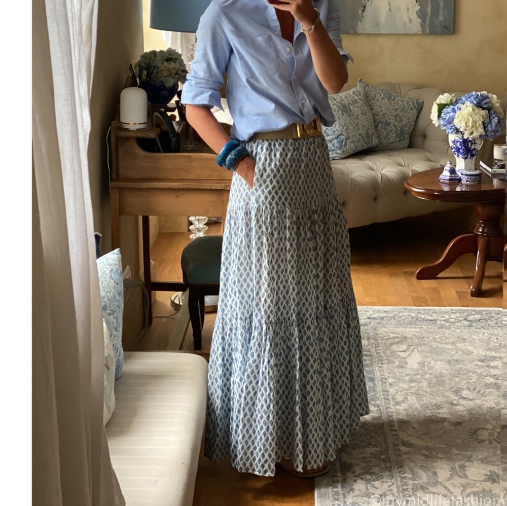 Zara maxi skirt
